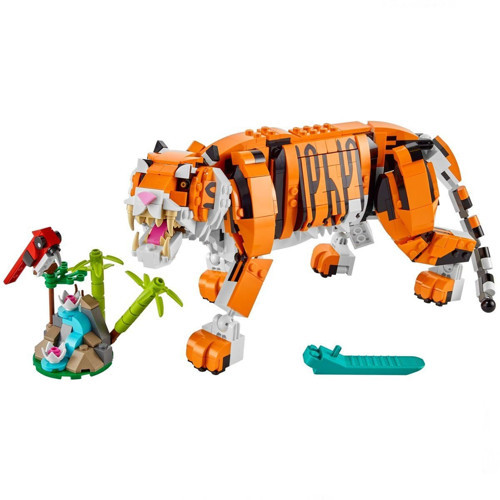 LEGO Creator 3’ü 1 Arada Muhteşem Kaplan 31129 Kız Erkek Çocuk Oyuncak Eğitici Oyuncaklar