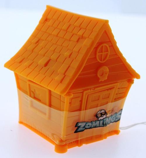 Zomlings İkili Figür Ve Turuncu Ev Seri 1 P00971 Kız Erkek Çocuk Oyuncak Eğitici Oyuncaklar