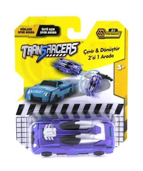 Transracers Dönüşen Araçlar Spor Arabalar Nükleer / Üstü Açık Kız Erkek Çocuk Oyuncak Eğitici Oyunca