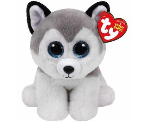 TY Beanie Babies Buff Sibirya Kurdu Peluş 15cm Kız Erkek Çocuk Oyuncak Eğitici Oyuncaklar