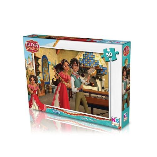 ELN709 KS Elena / 50 Parça Puzzle Kız Erkek Çocuk Oyuncak Eğitici Oyuncaklar