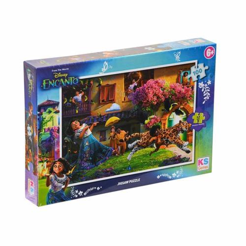 ENC 714 Encanto Jigsaw Puzzle 100 Parça -KSPuzzle Kız Erkek Çocuk Oyuncak Eğitici Oyuncaklar