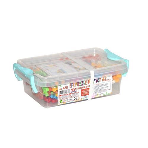 470 MOZAİK KUTULU PUZZLE KÜÇÜK (80PCS) Kız Erkek Çocuk Oyuncak Eğitici Oyuncaklar