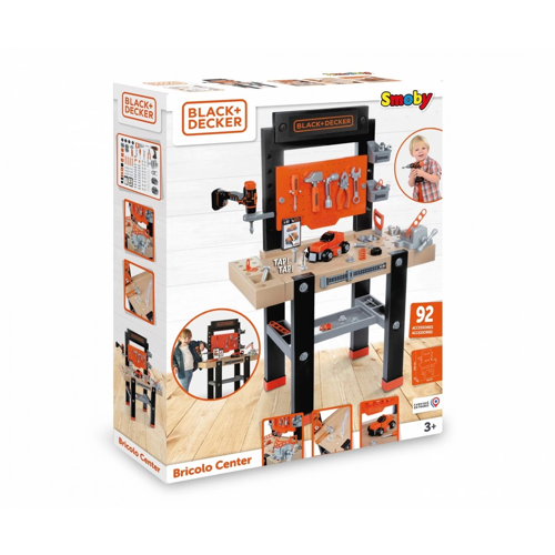 Black & Decker Bricolo Orta Tezgah 360727 Kız Erkek Çocuk Oyuncak Eğitici Oyuncaklar
