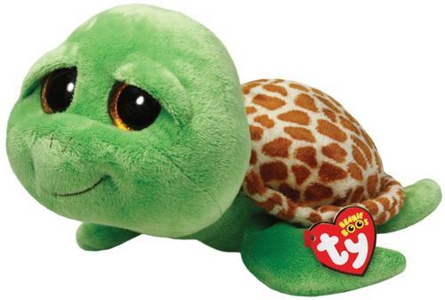TY Beanie Boo´s Zippy Kaplumbağa Peluş 40cm Kız Erkek Çocuk Oyuncak Eğitici Oyuncaklar