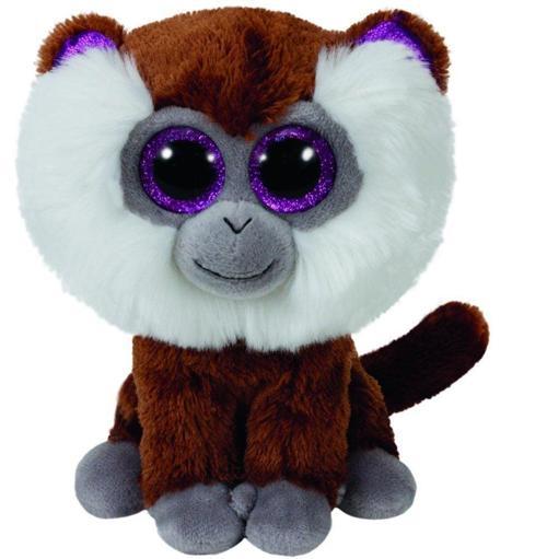 TY Beanie Boos Tamoo Sakallı Maymun Peluş 15cm Kız Erkek Çocuk Oyuncak Eğitici Oyuncaklar