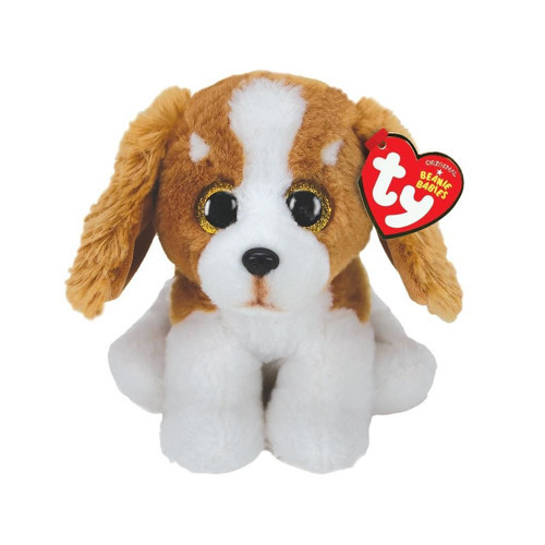 Ty Beanie Babies Peluş Basset Köpek Barker 13cm Kız Erkek Çocuk Oyuncak Eğitici Oyuncaklar