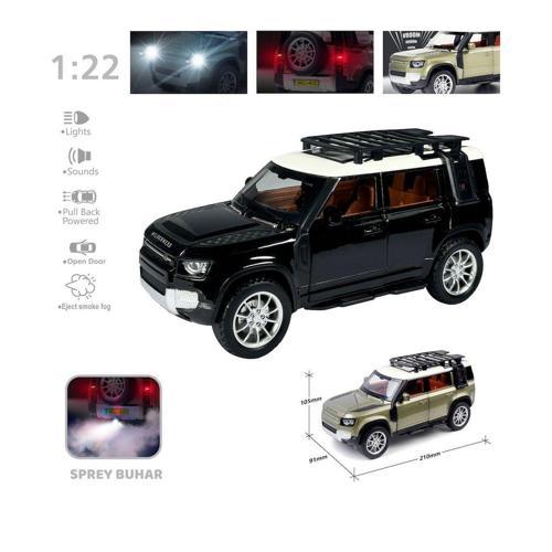 HCL-510A Çek Bırak 1:22 Sesli Ve Işıklı Buharlı DF Metal Jeep Kız Erkek Çocuk Oyuncak Eğitici Oyunca