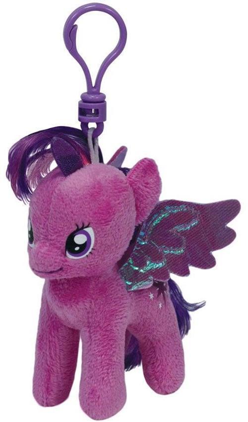 TY My Little Pony Twilight Sparkle Peluş Anahtarlık Kız Erkek Çocuk Oyuncak Eğitici Oyuncaklar