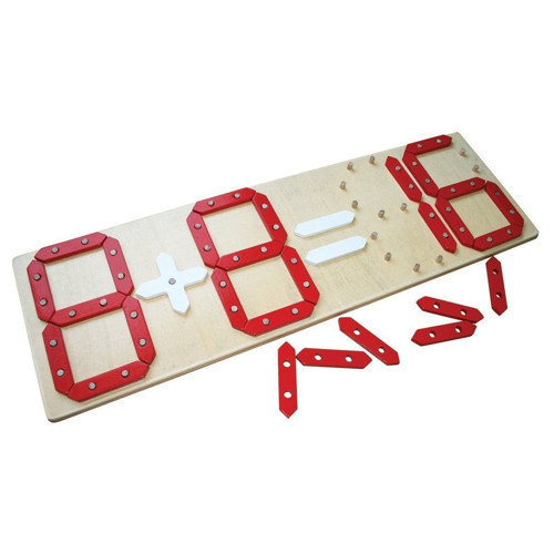 KAL-1011 Ahşap Matematik Dört İşlem -Chiva Kız Erkek Çocuk Oyuncak Eğitici Oyuncaklar