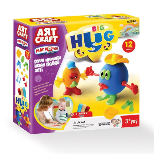 03576 İNSAN FİGÜRÜ SETİ OYUN HAMURU 150 GR -FEN Kız Erkek Çocuk Oyuncak Eğitici Oyuncaklar