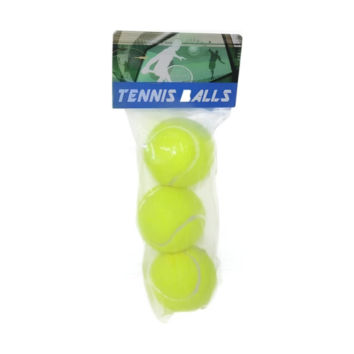 Poşette 3'lü Tenis Topu Kız Erkek Çocuk Oyuncak Eğitici Oyuncaklar