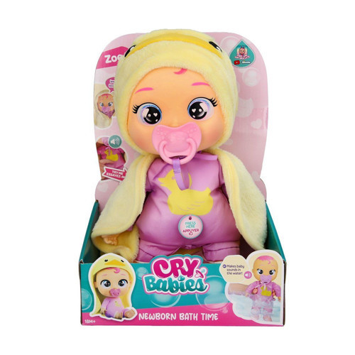 CYB67200 Cry Babies Love Banyo Zamanı Zoe Kız Erkek Çocuk Oyuncak Eğitici Oyuncaklar