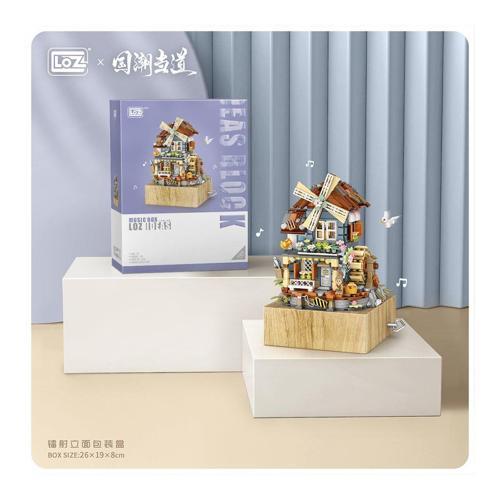 LZ1239 LOZ Blok Seti 799 Parça -Vagonlife Kız Erkek Çocuk Oyuncak Eğitici Oyuncaklar