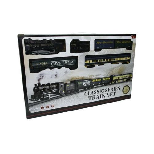 IŞIKLI VE SESLİ 33 PCS CLASSİC TREN -VRD Kız Erkek Çocuk Oyuncak Eğitici Oyuncaklar