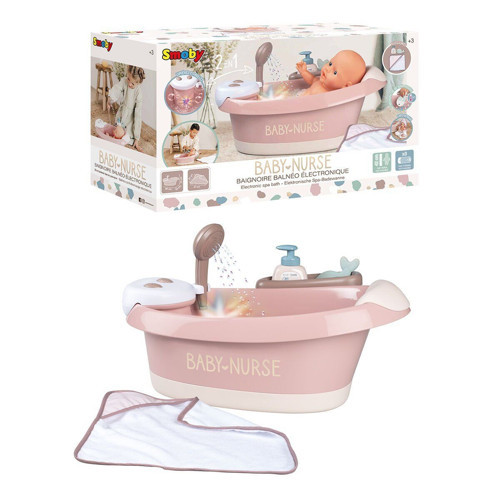 7600220368 Baby Nurse Sesli ve Işıklı Balneo Banyo Seti -Simba Kız Erkek Çocuk Oyuncak Eğitici Oyunc