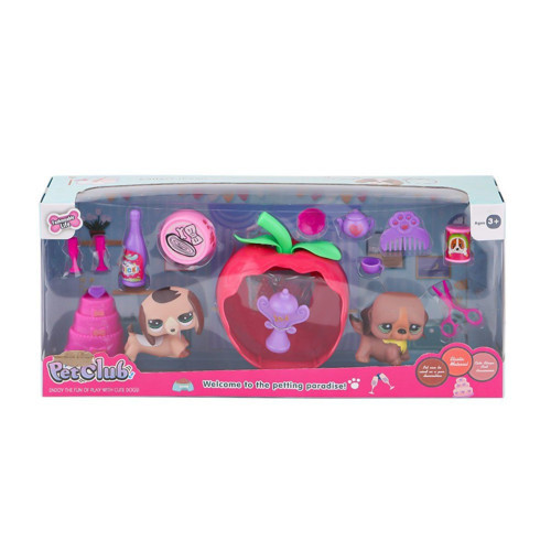 KZL-CL2104 1-2 Elmalı Pet Star Pasta Aksesuarlı - 1adet Stokta Olan Gönderilir Kız Erkek Çocuk Oyunc