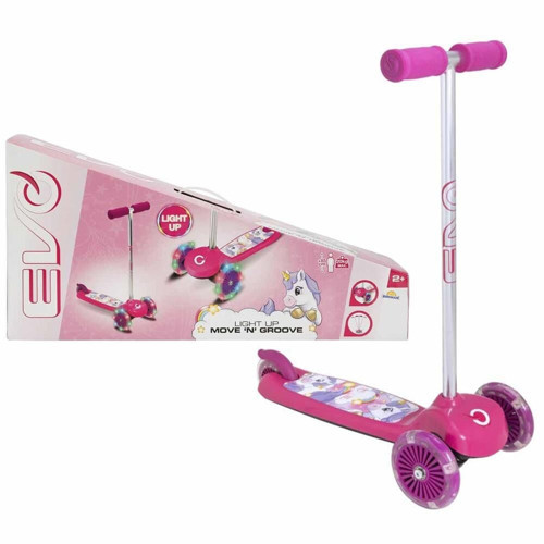 EVO SCOOTER 3TKR UNİCORN 20 KG PMBE Kız Erkek Çocuk Oyuncak Eğitici Oyuncaklar
