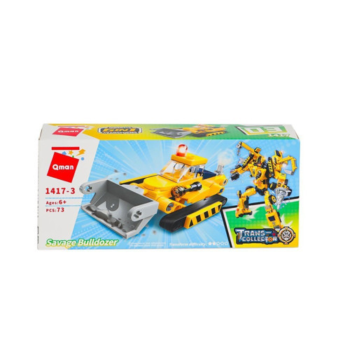 KP-1417 Keeppley İnşaat Blok Seti -Vagon life Kız Erkek Çocuk Oyuncak Eğitici Oyuncaklar