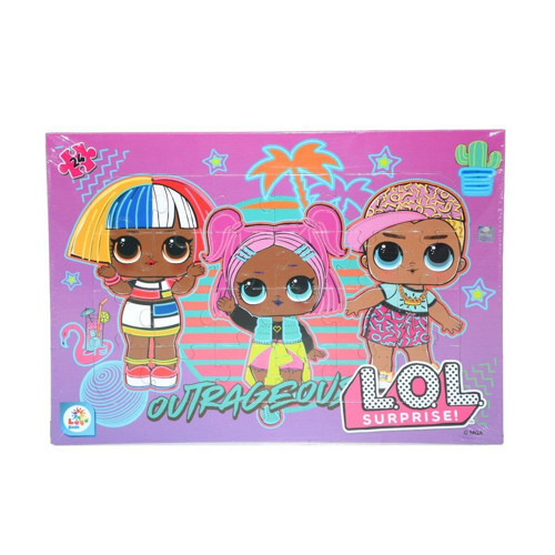 LOL7595 LOL 24 PCS FARME PUZZLE Kız Erkek Çocuk Oyuncak Eğitici Oyuncaklar