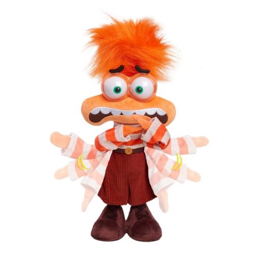 Inside Out 2 Endişe Sesli Hareketli Peluş Kız Erkek Çocuk Oyuncak Eğitici Oyuncaklar