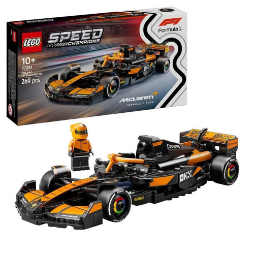77251 Lego Speed Champ.McLaren F1 Team MCL38 Yarış Arabası 269 parça +10 yaş Kız Erkek Çocuk Oyuncak