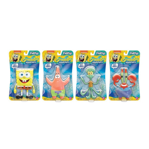 FLE04000 Flexfigs Figür Sponge Bob - Sünger Bob - 1adet Stokta Olan Gönderilir Kız Erkek Çocuk Oyunc