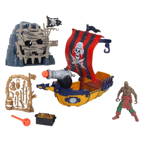 Korsan Savaş Gemisi Oyun Seti Kız Erkek Çocuk Oyuncak Eğitici Oyuncaklar