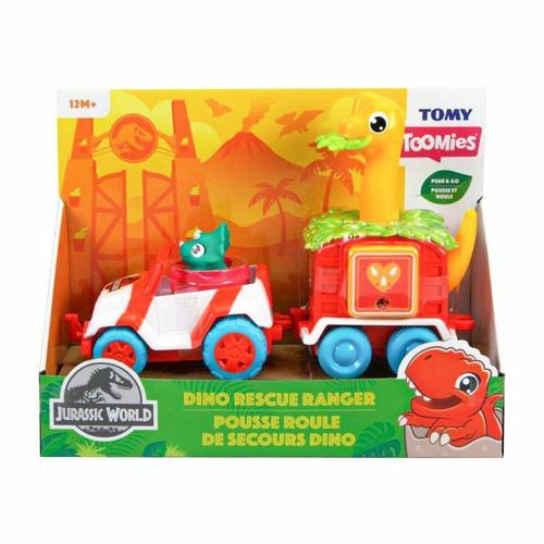 73253 Tomy - Jurassic World Dino Kurtarma Aracı - Toomies +12 ay Kız Erkek Çocuk Oyuncak Eğitici Oyu