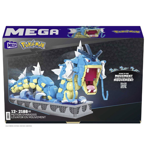 HGC24 MEGA Pokemon - Kinetik Gyarados Kız Erkek Çocuk Oyuncak Eğitici Oyuncaklar