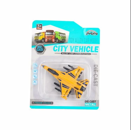 Die Cast Metal F-16 Benzeri Savaş Uçağı Kız Erkek Çocuk Oyuncak Eğitici Oyuncaklar