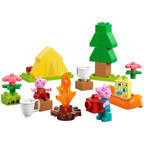 LEGO DUPLO Peppa Pig Kamp Gezisi 10452 Kız Erkek Çocuk Oyuncak Eğitici Oyuncaklar