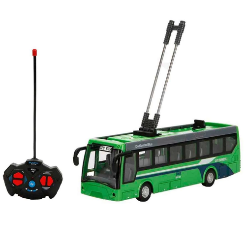 1:32 Işıklı Uzaktan Kumandalı Şehir Otobüsü Kız Erkek Çocuk Oyuncak Eğitici Oyuncaklar