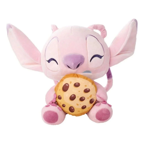 Stitch Kurabiye Yiyen Angel Peluş 25cm Kız Erkek Çocuk Oyuncak Eğitici Oyuncaklar