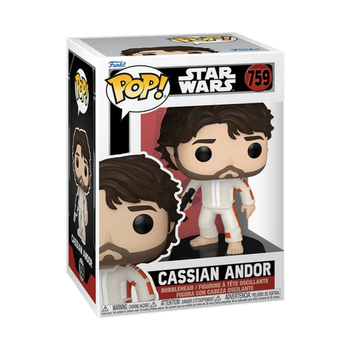 Funko POP Star Wars: Andor S2 - Cassian Andor Kız Erkek Çocuk Oyuncak Eğitici Oyuncaklar