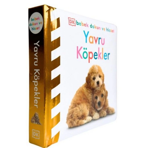 Bebek Dokun ve Hisset Serisi Yavru Köpekler Kız Erkek Çocuk Oyuncak Eğitici Oyuncaklar