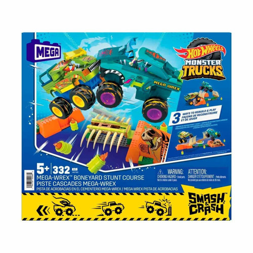HKF89 MEGA Hot Wheels® Mega-Wrex™ Dinozor Kemikli Aksiyon Sahası Kız Erkek Çocuk Oyuncak Eğitici Oyu