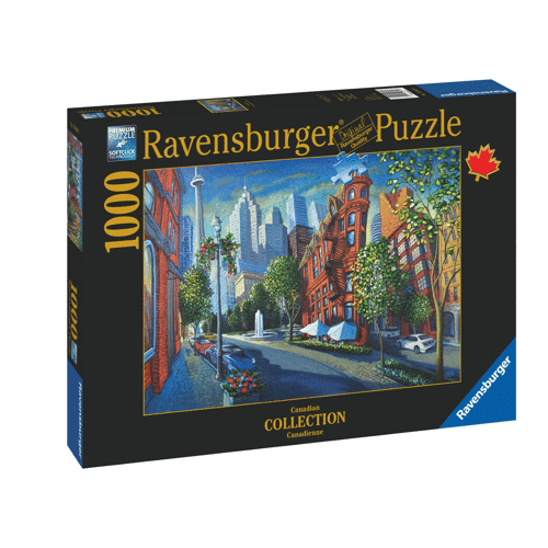 198696 Ravensburger Kanada 1000 Parça Puzzle Kız Erkek Çocuk Oyuncak Eğitici Oyuncaklar