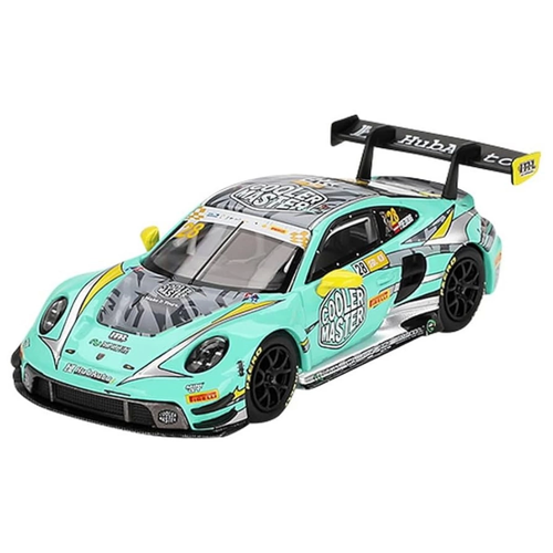 Mini GT 1/64 Porsche 911 GT3 R HubAuto Racing 2023 FIA GT World Cup 70th Macau Grand Prix Kız Erkek