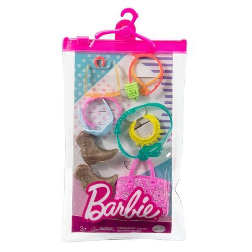 GWD98 Barbie'nin Moda Aksesuarları Paketleri / Asorti Seçilemez. Kız Erkek Çocuk Oyuncak Eğitici Oyu