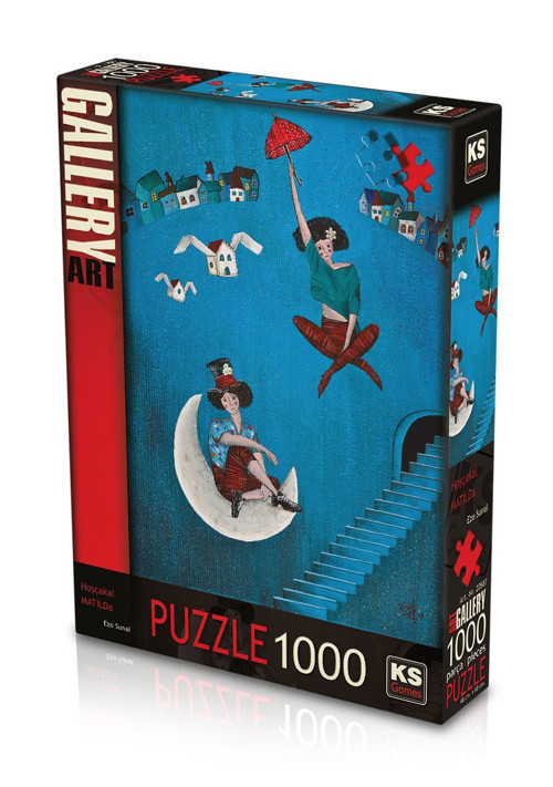 KS Puzzle 1000 Parça Hoşçakal Matilda Kız Erkek Çocuk Oyuncak Eğitici Oyuncaklar