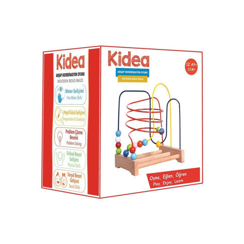 KID-1031 Chiva, Ahşap Koordinasyon Oyunu Kız Erkek Çocuk Oyuncak Eğitici Oyuncaklar