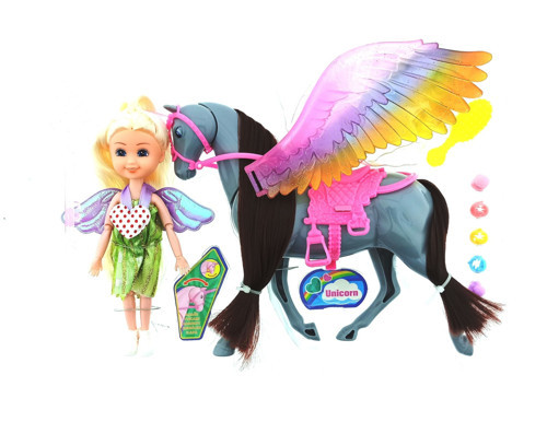 Nini Love ve Gri Pegasus Kız Erkek Çocuk Oyuncak Eğitici Oyuncaklar