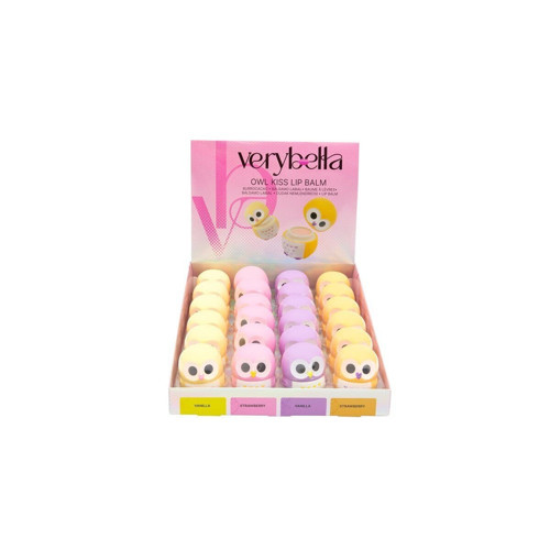 VRB25000 Very Bella - Baykuş Lip Balm Dudak Parlatıcısı Kız Erkek Çocuk Oyuncak Eğitici Oyuncaklar