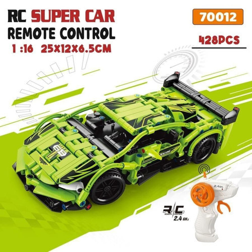 70012A 428 PCS YAPI SETİ UK LAMBORGHİNİ Kız Erkek Çocuk Oyuncak Eğitici Oyuncaklar