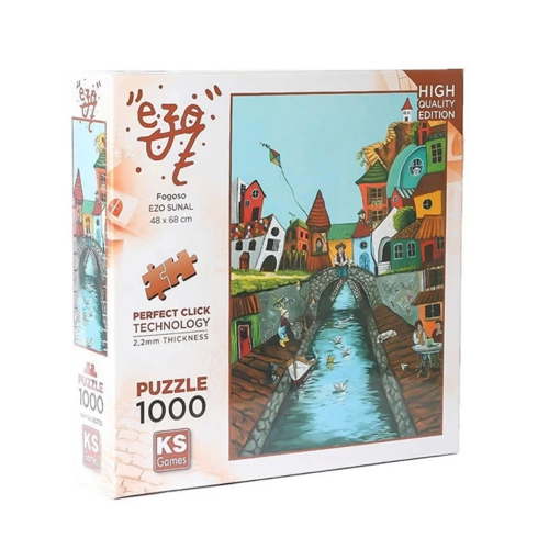 Ks Games Fogosa Puzzle 1000 Parça 20730 Kız Erkek Çocuk Oyuncak Eğitici Oyuncaklar