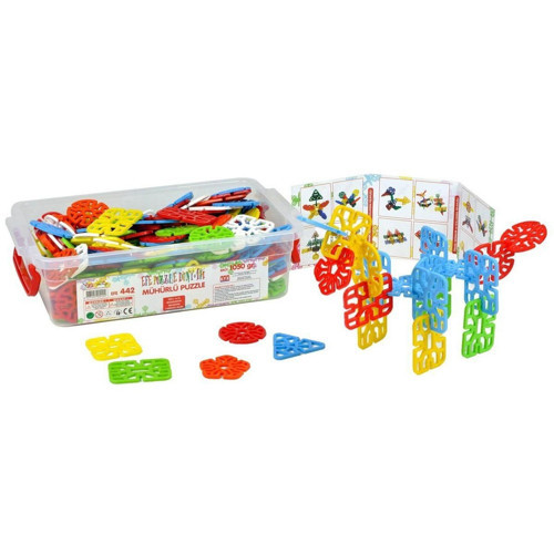 442 Mühürlü 320 parça Puzzle - Büyük Kız Erkek Çocuk Oyuncak Eğitici Oyuncaklar
