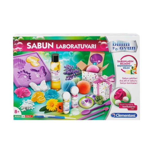 64433 Bilim ve Oyun - Sabun Laboratuvarı / +8 yaş Kız Erkek Çocuk Oyuncak Eğitici Oyuncaklar