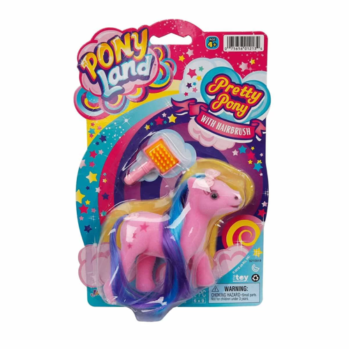 Pony Land Sevimli Pony Kız Erkek Çocuk Oyuncak Eğitici Oyuncaklar