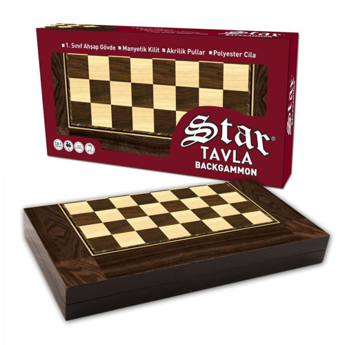 1020180 Star Polyester Ceviz Tavla (Büyük) Kız Erkek Çocuk Oyuncak Eğitici Oyuncaklar